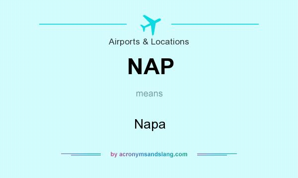 What does NAP mean? It stands for Napa