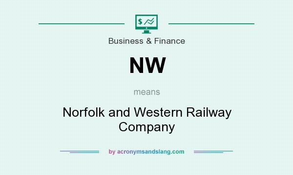 What does NW mean? It stands for Norfolk and Western Railway Company