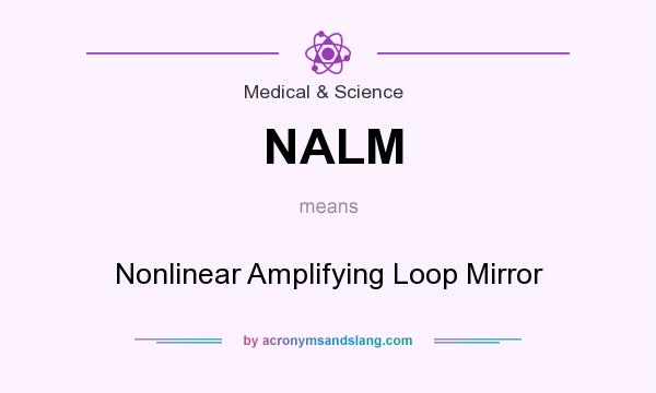 What does NALM mean? It stands for Nonlinear Amplifying Loop Mirror
