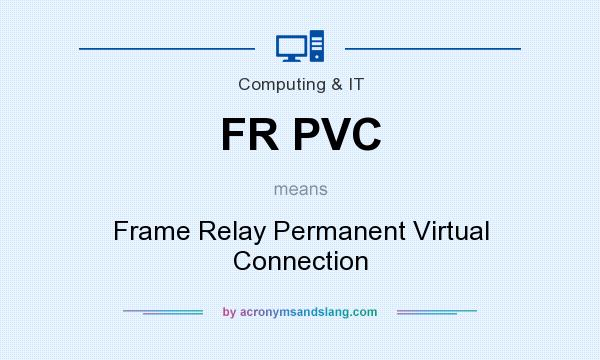What does FR PVC mean? It stands for Frame Relay Permanent Virtual Connection