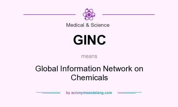 What does GINC mean? It stands for Global Information Network on Chemicals