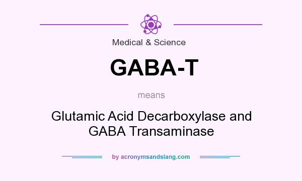 What does GABA-T mean? It stands for Glutamic Acid Decarboxylase and GABA Transaminase