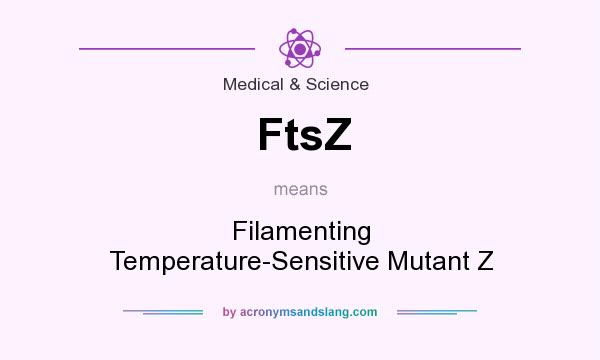 What does FtsZ mean? It stands for Filamenting Temperature-Sensitive Mutant Z