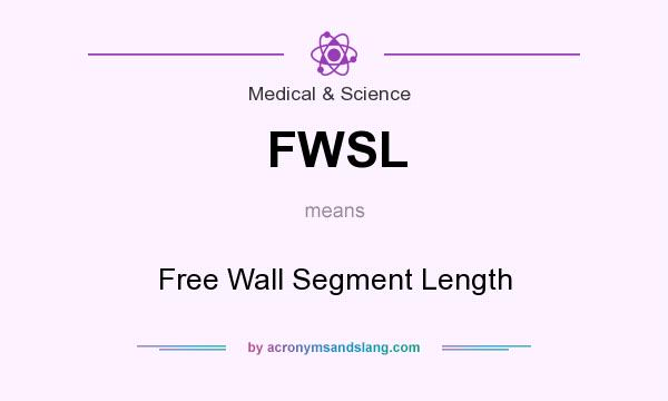 What does FWSL mean? It stands for Free Wall Segment Length