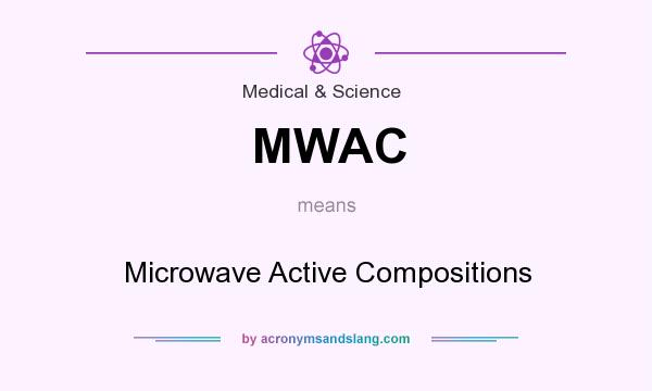 What does MWAC mean? It stands for Microwave Active Compositions