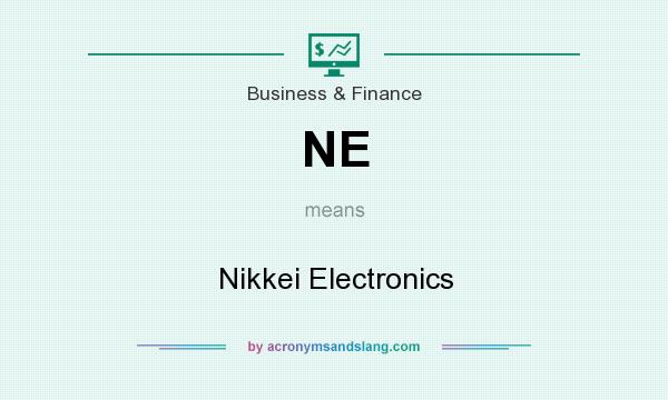 What does NE mean? It stands for Nikkei Electronics
