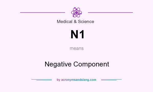 What does N1 mean? It stands for Negative Component
