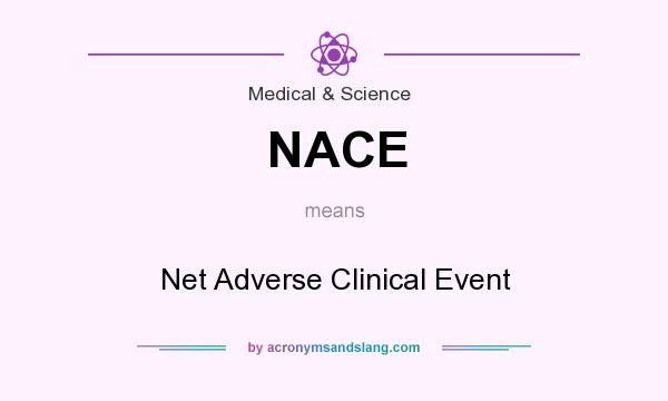 What does NACE mean? It stands for Net Adverse Clinical Event