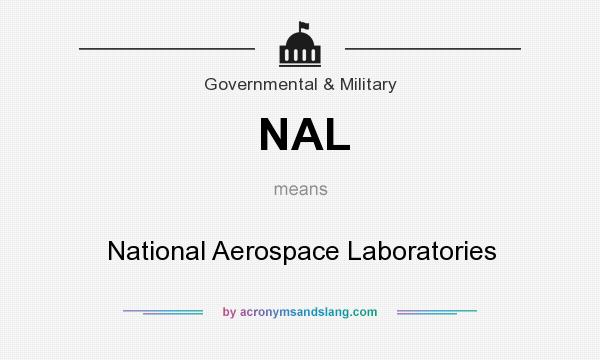 What does NAL mean? It stands for National Aerospace Laboratories