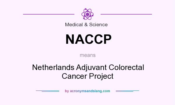 What does NACCP mean? It stands for Netherlands Adjuvant Colorectal Cancer Project
