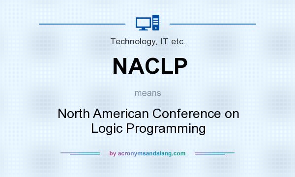 What does NACLP mean? It stands for North American Conference on Logic Programming