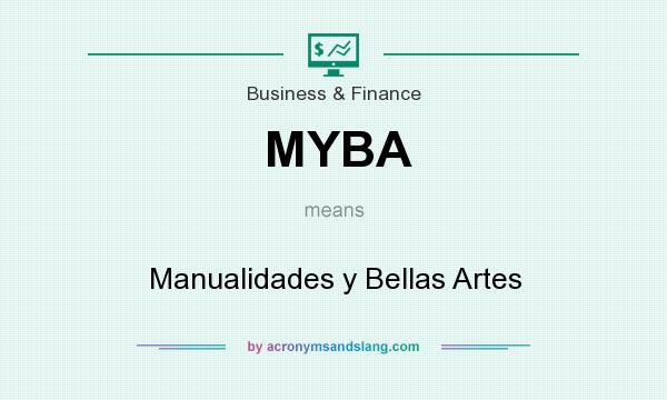 What does MYBA mean? It stands for Manualidades y Bellas Artes