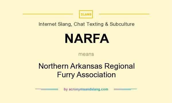 What does NARFA mean? It stands for Northern Arkansas Regional Furry Association