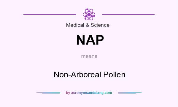 What does NAP mean? It stands for Non-Arboreal Pollen