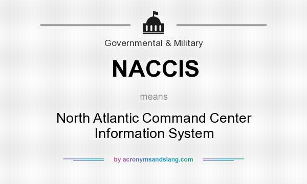 What does NACCIS mean? It stands for North Atlantic Command Center Information System