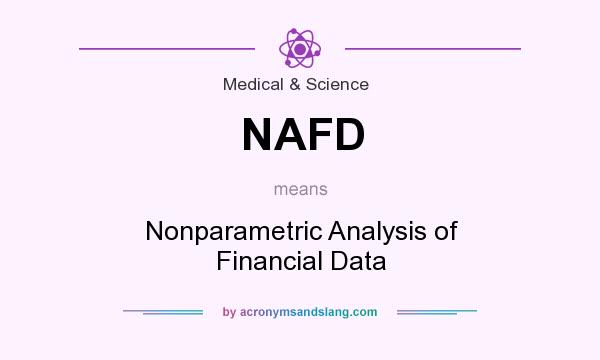 What does NAFD mean? It stands for Nonparametric Analysis of Financial Data