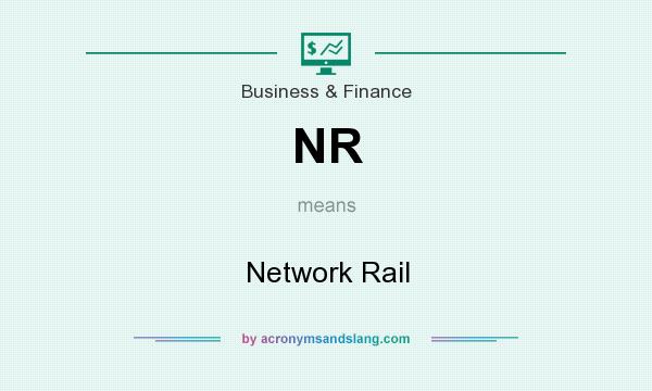 What does NR mean? It stands for Network Rail