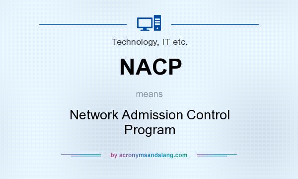 What does NACP mean? It stands for Network Admission Control Program
