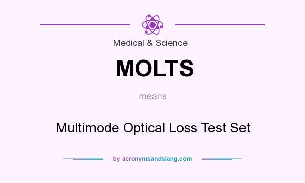 What does MOLTS mean? It stands for Multimode Optical Loss Test Set