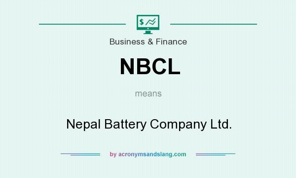 What does NBCL mean? It stands for Nepal Battery Company Ltd.