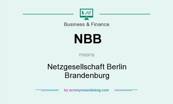 What does NBB mean? It stands for Netzgesellschaft Berlin Brandenburg