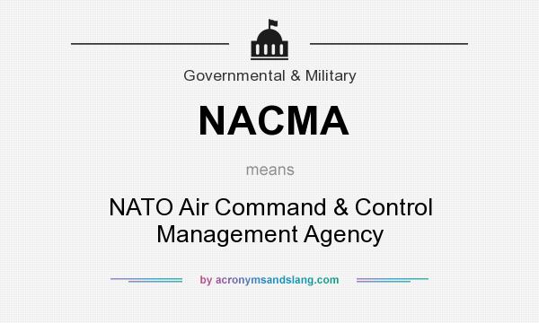 What does NACMA mean? It stands for NATO Air Command & Control Management Agency
