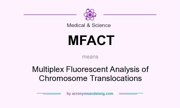 What does MFACT mean? It stands for Multiplex Fluorescent Analysis of Chromosome Translocations