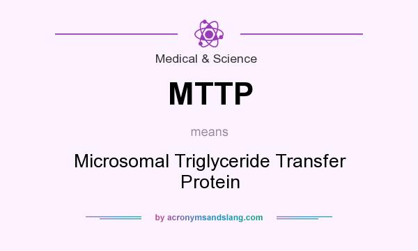 What does MTTP mean? It stands for Microsomal Triglyceride Transfer Protein