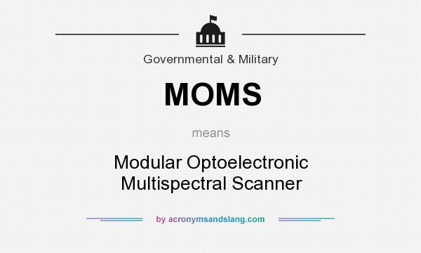 What does MOMS mean? It stands for Modular Optoelectronic Multispectral Scanner