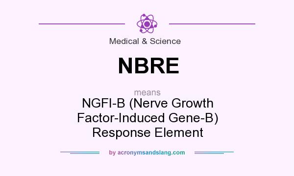 What does NBRE mean? It stands for NGFI-B (Nerve Growth Factor-Induced Gene-B) Response Element