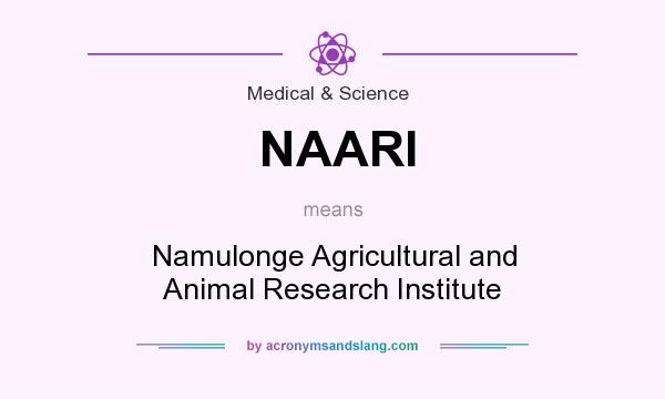 What does NAARI mean? It stands for Namulonge Agricultural and Animal Research Institute