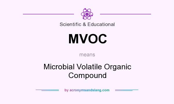 What does MVOC mean? It stands for Microbial Volatile Organic Compound