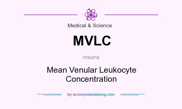 What does MVLC mean? It stands for Mean Venular Leukocyte Concentration