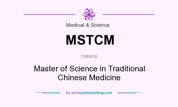 What does MSTCM mean? It stands for Master of Science in Traditional Chinese Medicine