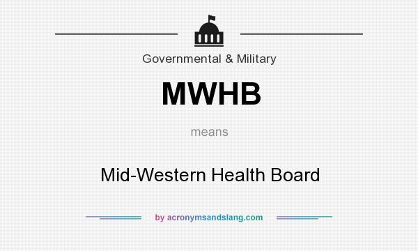 What does MWHB mean? It stands for Mid-Western Health Board