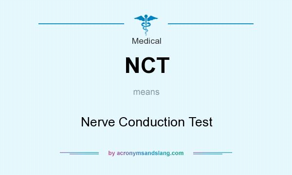 What does NCT mean? It stands for Nerve Conduction Test