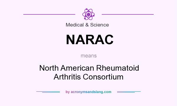 What does NARAC mean? It stands for North American Rheumatoid Arthritis Consortium