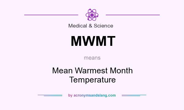 What does MWMT mean? It stands for Mean Warmest Month Temperature
