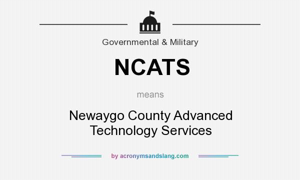 What does NCATS mean? It stands for Newaygo County Advanced Technology Services