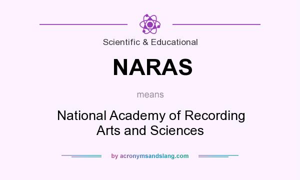 What does NARAS mean? It stands for National Academy of Recording Arts and Sciences