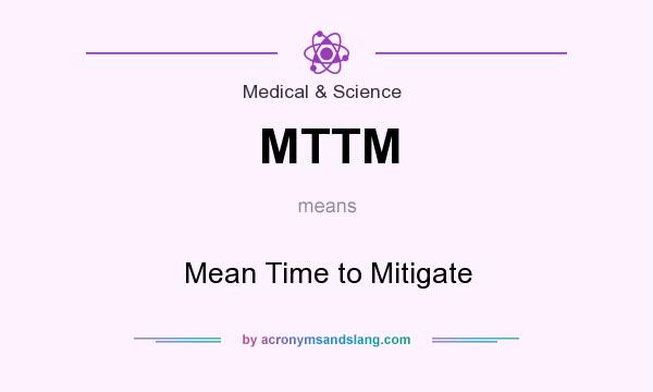 What does MTTM mean? It stands for Mean Time to Mitigate