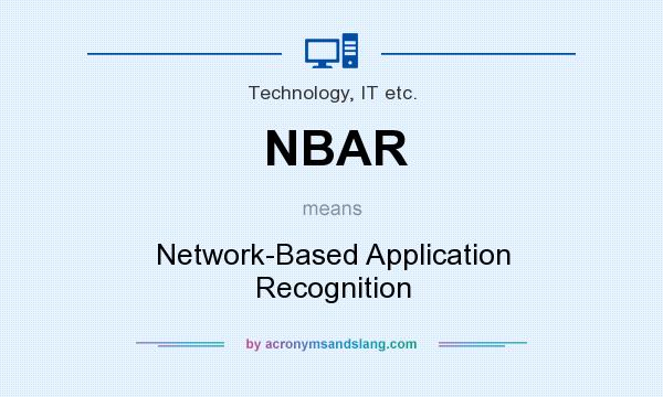 What does NBAR mean? It stands for Network-Based Application Recognition