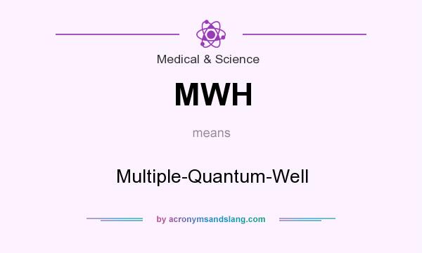 What does MWH mean? It stands for Multiple-Quantum-Well