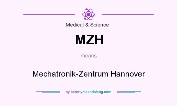 What does MZH mean? It stands for Mechatronik-Zentrum Hannover
