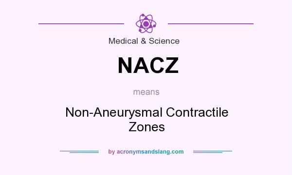 What does NACZ mean? It stands for Non-Aneurysmal Contractile Zones