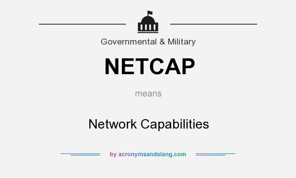 What does NETCAP mean? It stands for Network Capabilities