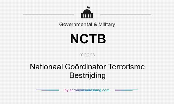 What does NCTB mean? It stands for Nationaal Coördinator Terrorisme Bestrijding