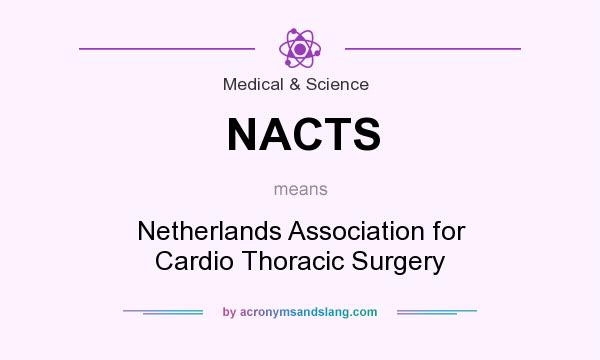 What does NACTS mean? It stands for Netherlands Association for Cardio Thoracic Surgery