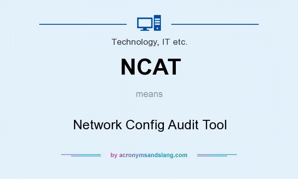 What does NCAT mean? It stands for Network Config Audit Tool