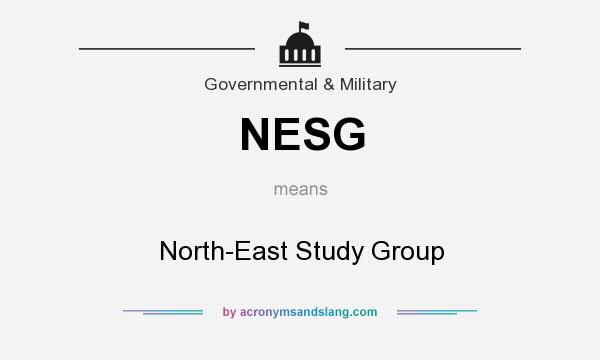 What does NESG mean? It stands for North-East Study Group